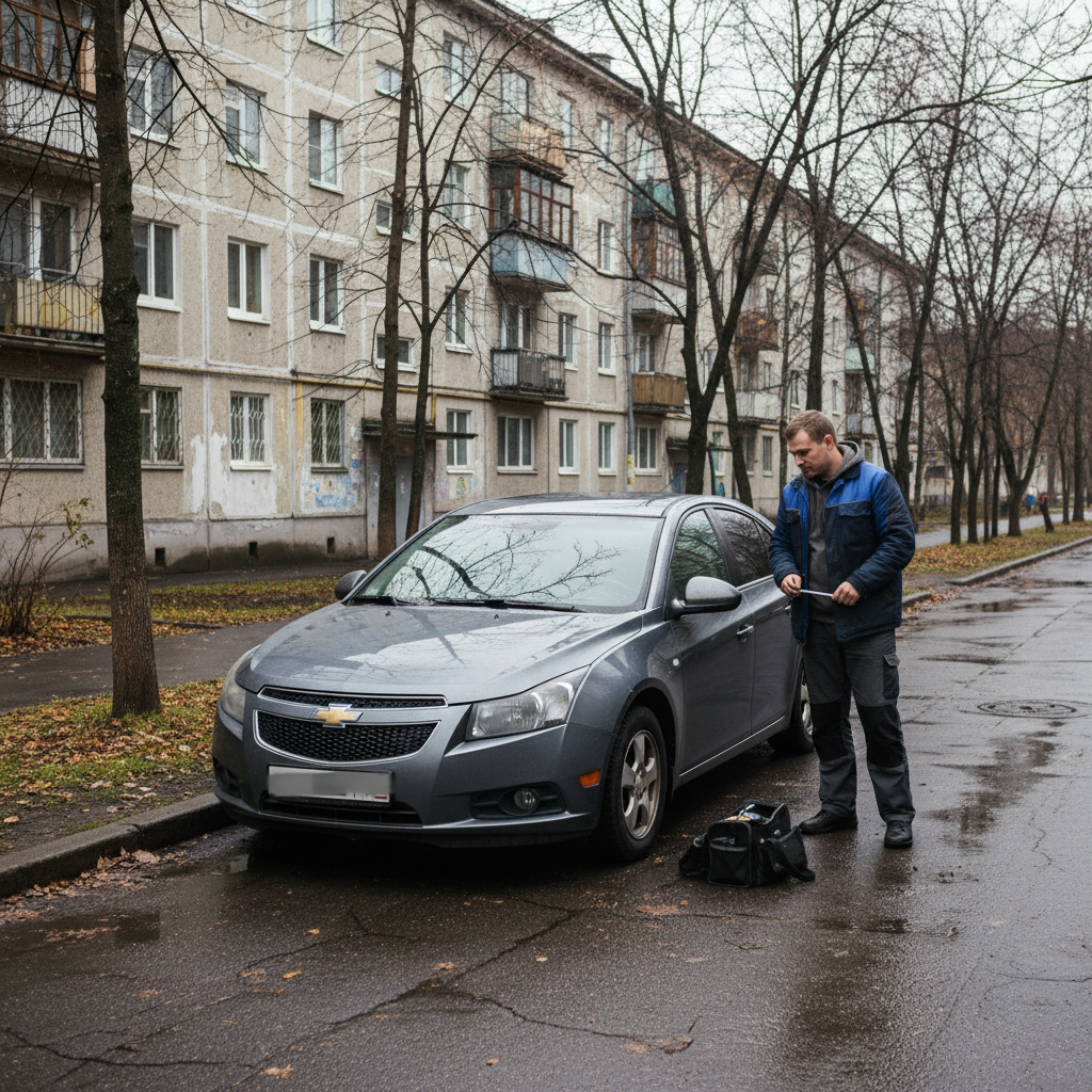Chevrolet Cruze — особенности замков