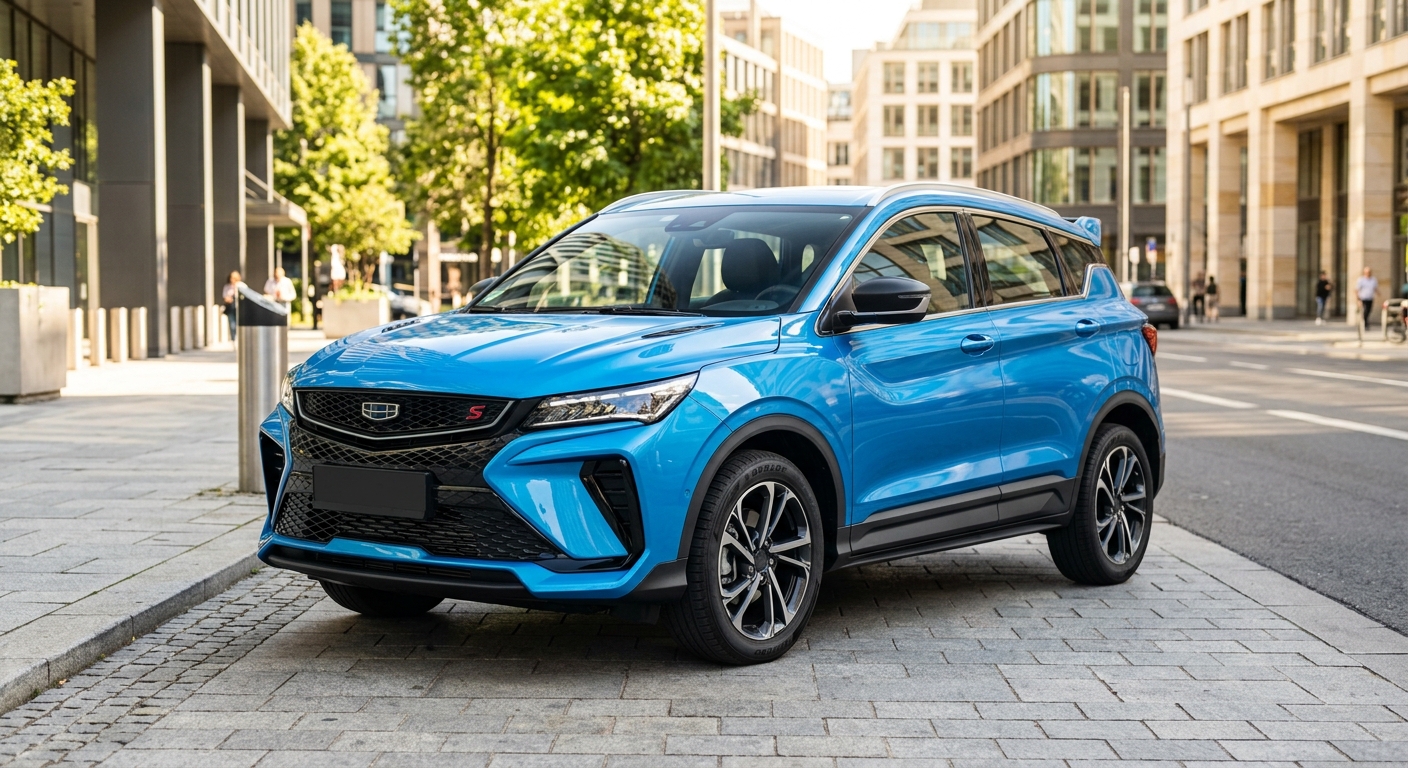Вскрытие автомобиля Geely