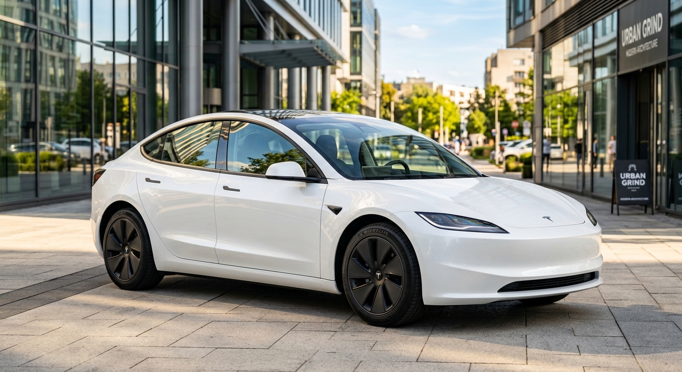Вскрытие автомобиля Tesla